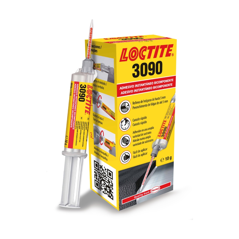 Cola Bicomponente Loctite 3090 11ml   Imagem-0